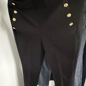Brand new never worn black military slacks